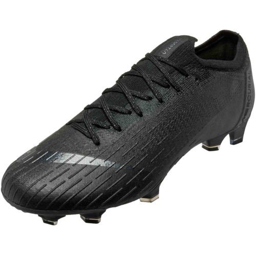 Nike Vapor 12 Elite FG – Black/Black
